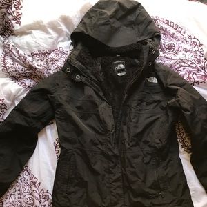 North face winter coat